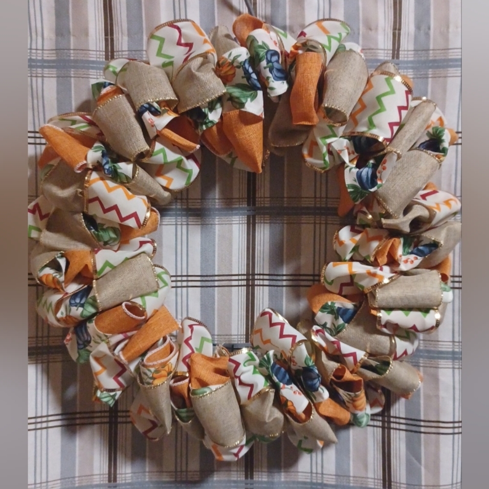 Hand crafted wreath